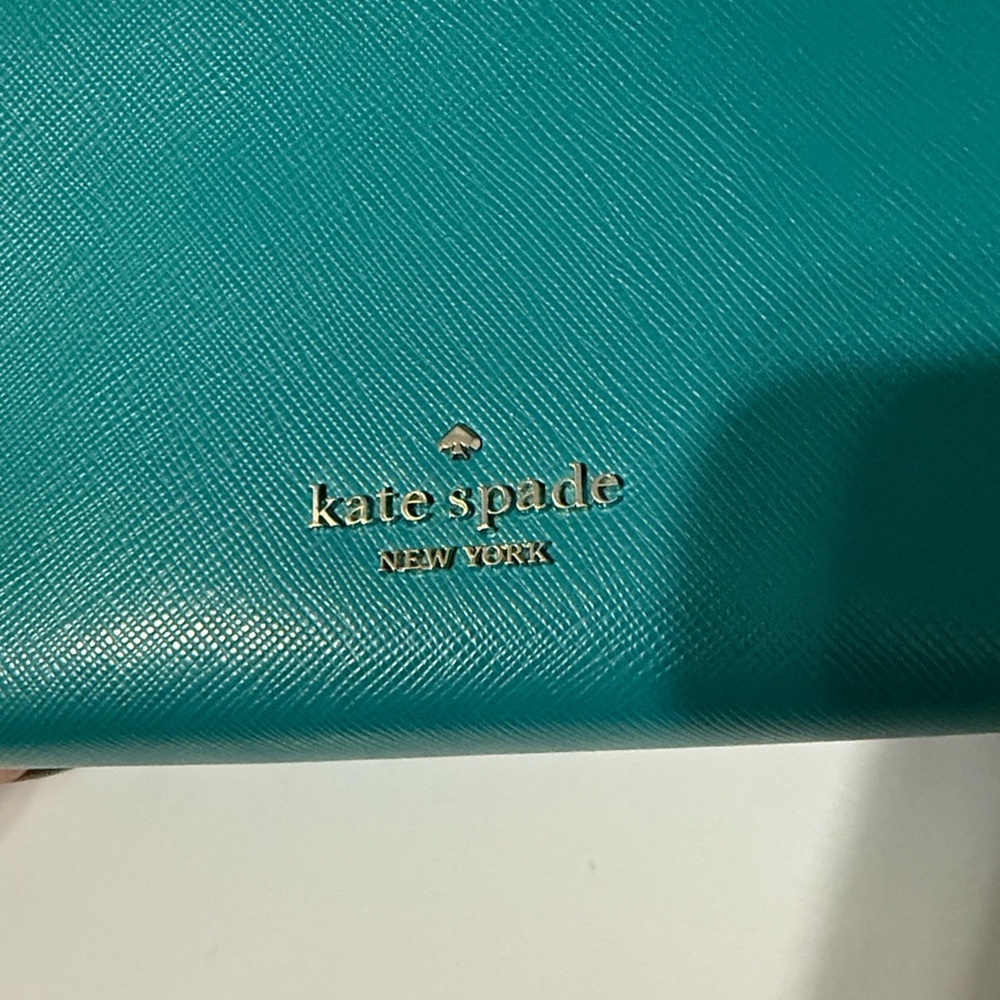 Kate Spade Teal Colorblock Camera Crossbody - Picture 13 of 13